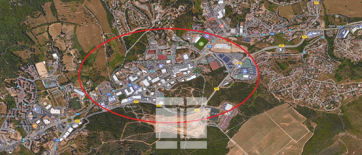 ZONE ARTISANALE - BÂTIMENT DE 1100m2