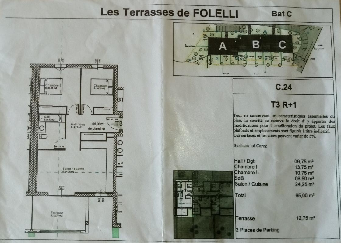 Location appartement à Penta di casinca